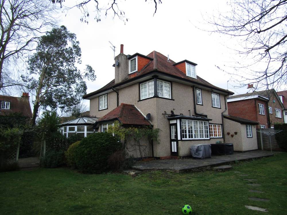 Before — rear elevation