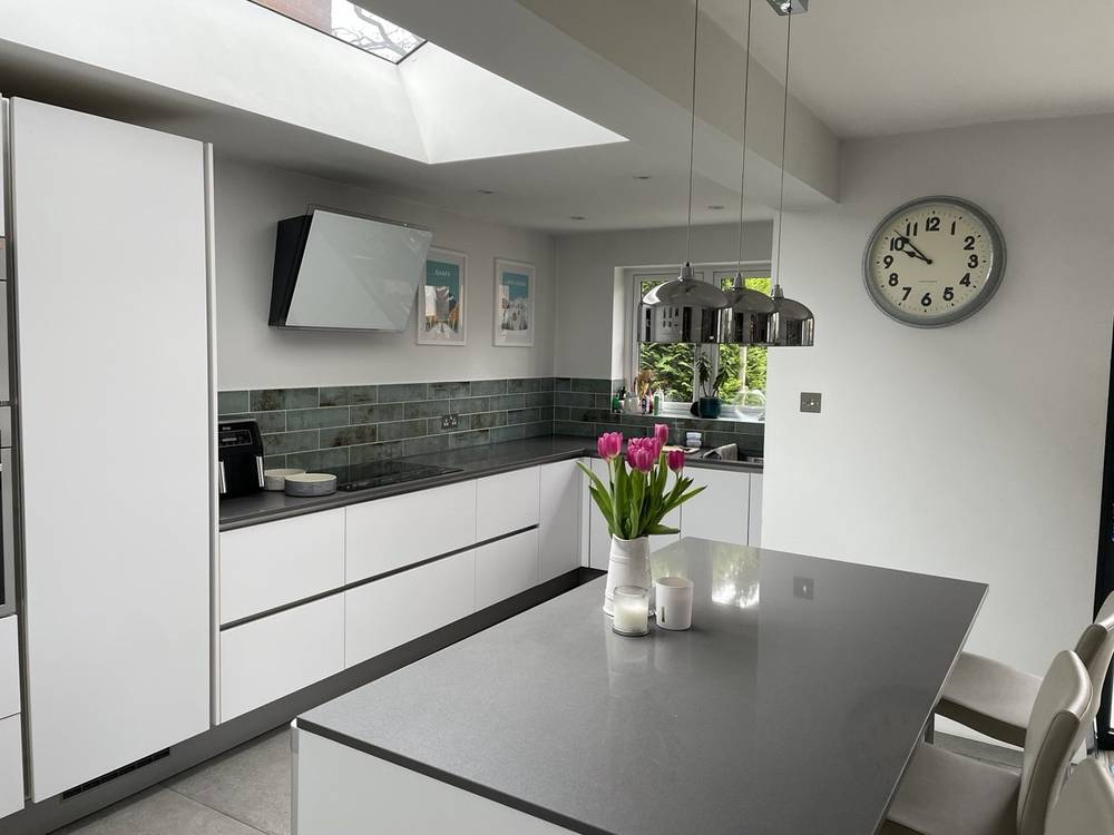 After — kitchen detail
