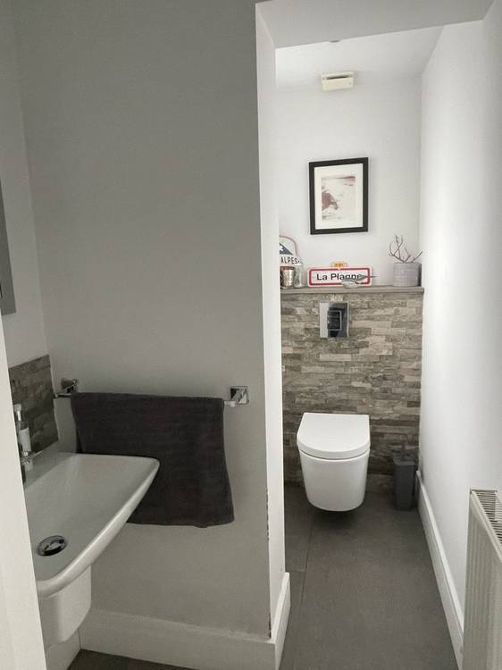 After — new bathroom and WC