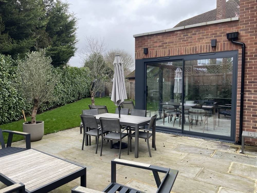 After — patio and garden