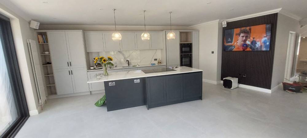 After — kitchen wide