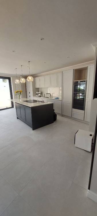 After — kitchen island
