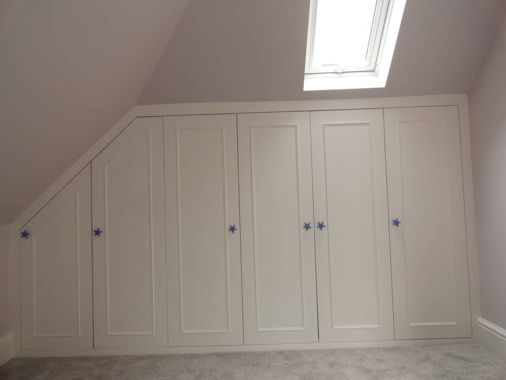 After — loft built-in wardrobes