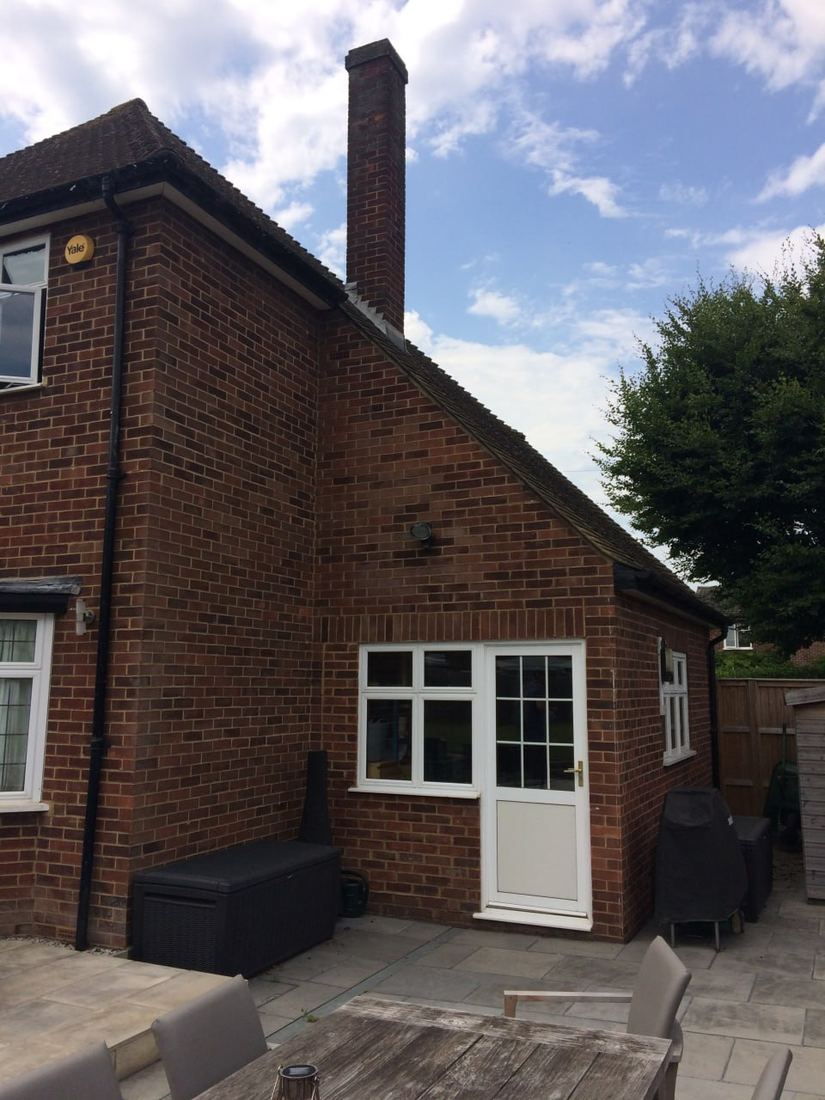 Before — original single storey rear extension