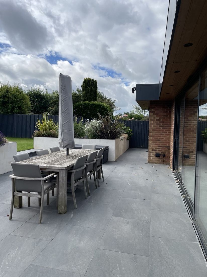 After — patio and outdoor dining area