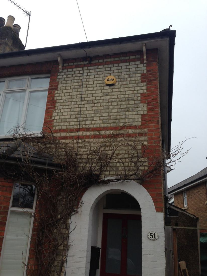 Before — side elevation showing number 51